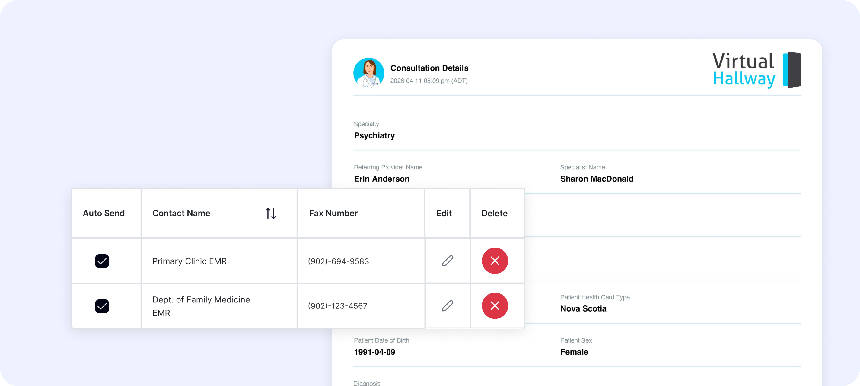 Auto-Fax screenshot