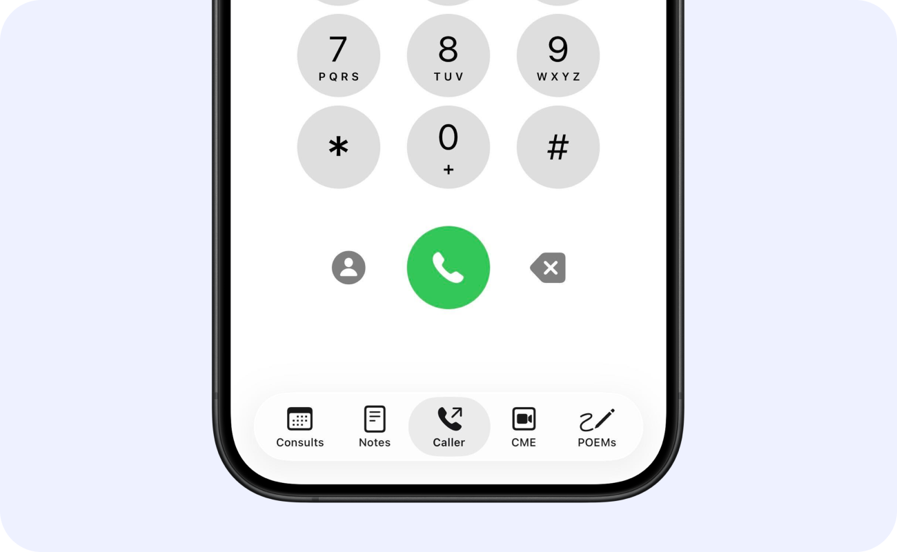 Navigate to caller