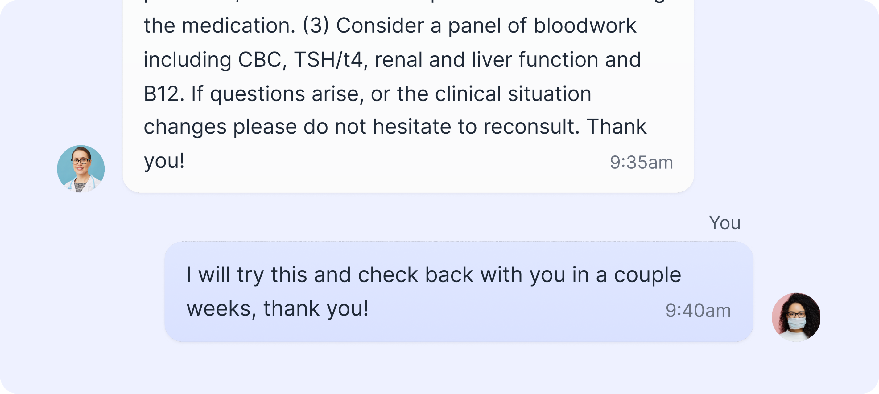 eConsult screenshot