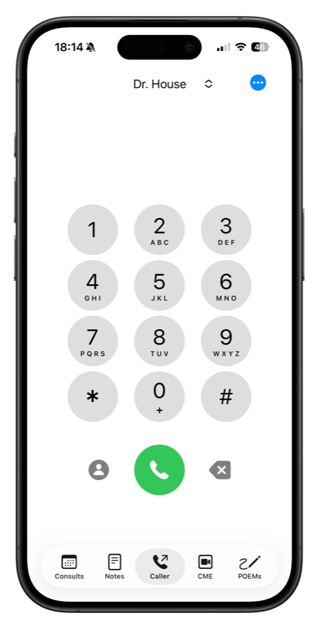 Virtual Hallway caller