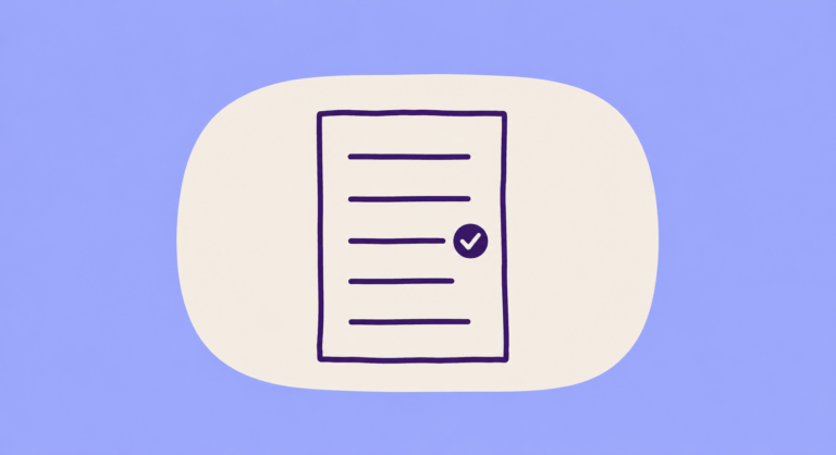 Hand-drawn illustration of a lab result page with a flagged finding, illustrating a Virtual Hallway clinical stories case study on positive ANA interpretation and rheumatology consultation.